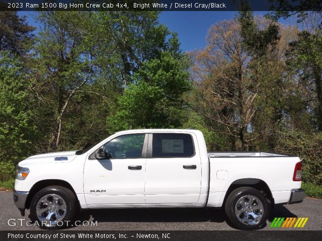2023 Ram 1500 Big Horn Crew Cab 4x4 in Bright White