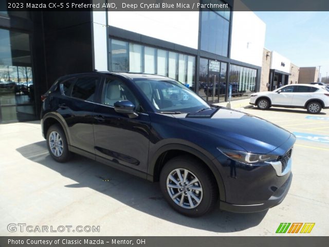 2023 Mazda CX-5 S Preferred AWD in Deep Crystal Blue Mica