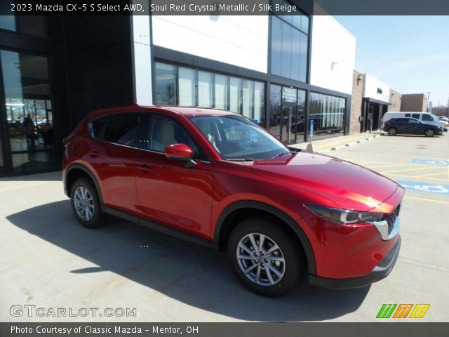 2023 Mazda CX-5 S Select AWD in Soul Red Crystal Metallic