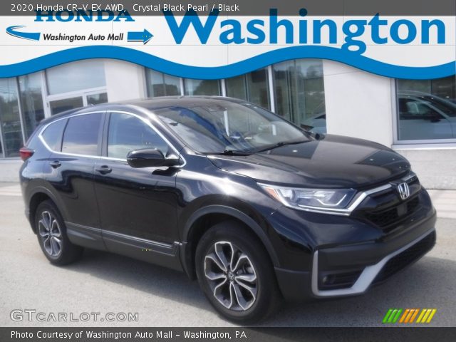 2020 Honda CR-V EX AWD in Crystal Black Pearl