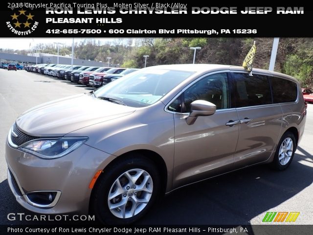 2018 Chrysler Pacifica Touring Plus in Molten Silver