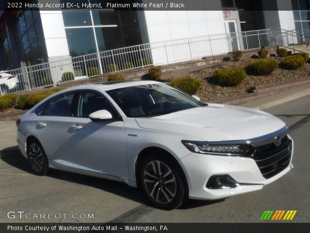 2022 Honda Accord EX-L Hybrid in Platinum White Pearl