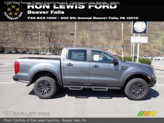 2023 Ford Ranger Tremor SuperCrew 4x4 in Carbonized Gray Metallic