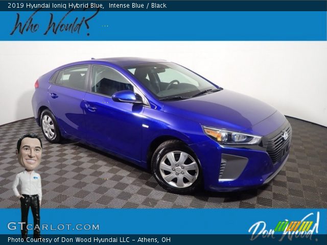 2019 Hyundai Ioniq Hybrid Blue in Intense Blue