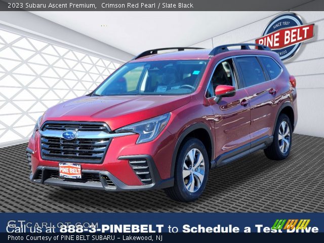 2023 Subaru Ascent Premium in Crimson Red Pearl