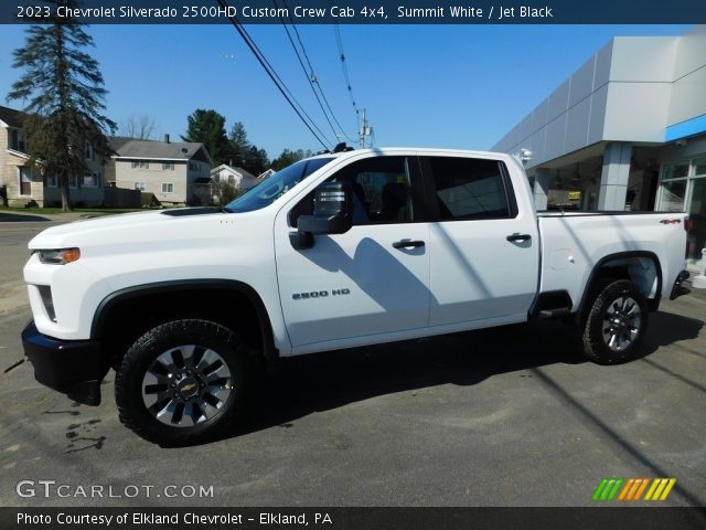 2023 Chevrolet Silverado 2500HD Custom Crew Cab 4x4 in Summit White