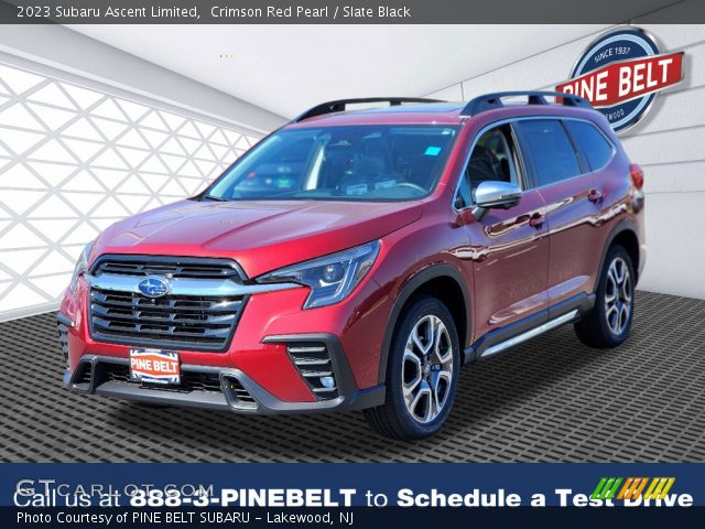 2023 Subaru Ascent Limited in Crimson Red Pearl
