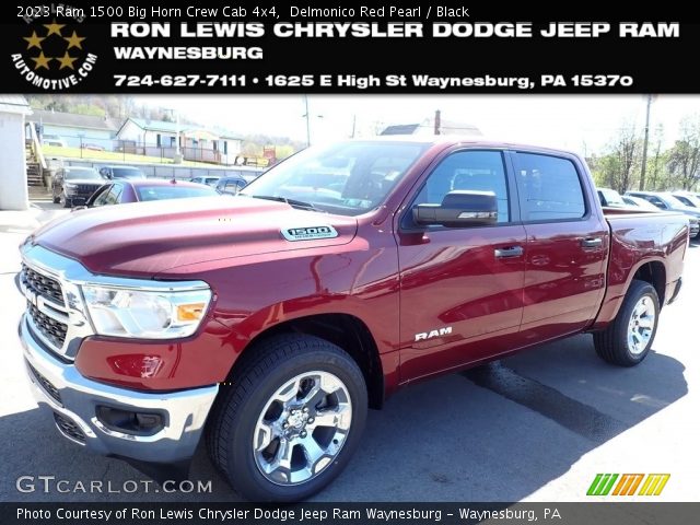 2023 Ram 1500 Big Horn Crew Cab 4x4 in Delmonico Red Pearl