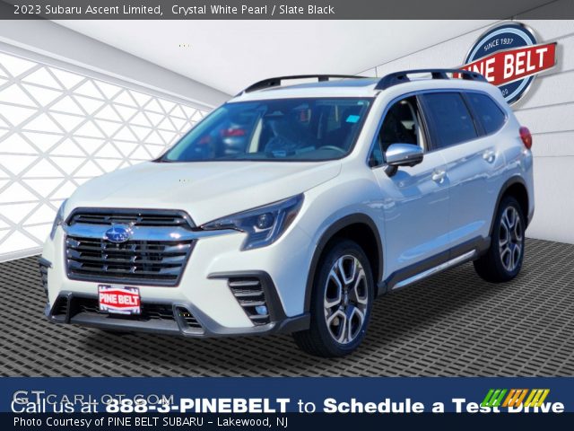2023 Subaru Ascent Limited in Crystal White Pearl