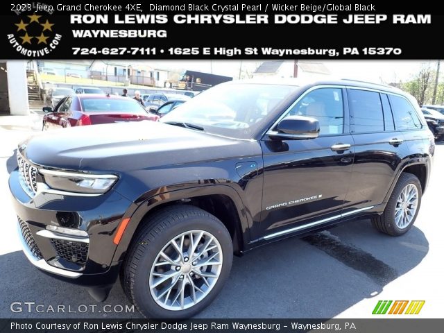 2023 Jeep Grand Cherokee 4XE in Diamond Black Crystal Pearl