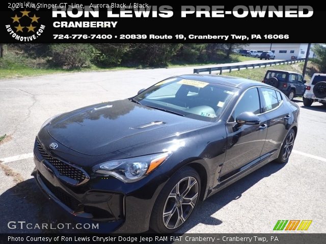 2021 Kia Stinger GT-Line in Aurora Black