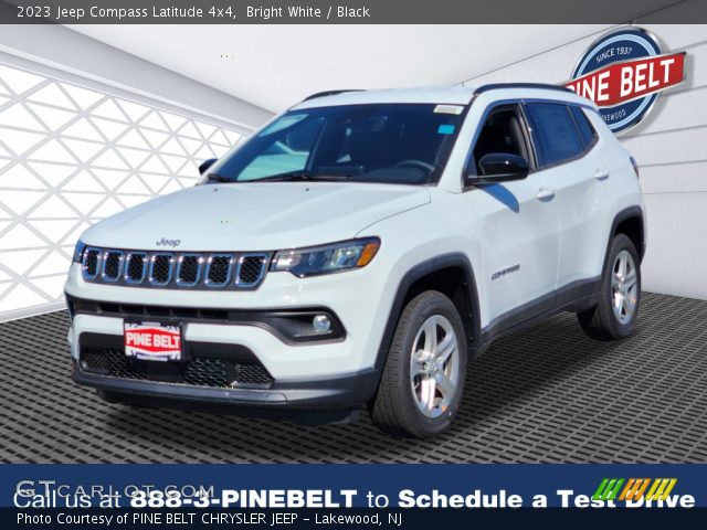 2023 Jeep Compass Latitude 4x4 in Bright White