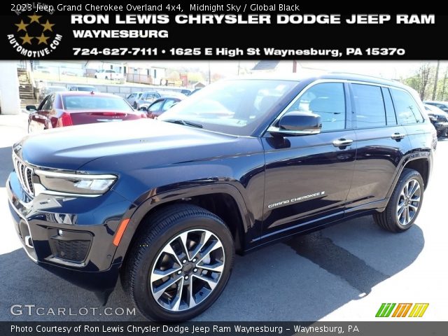 2023 Jeep Grand Cherokee Overland 4x4 in Midnight Sky