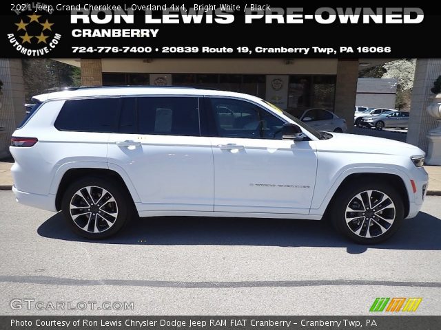 2021 Jeep Grand Cherokee L Overland 4x4 in Bright White