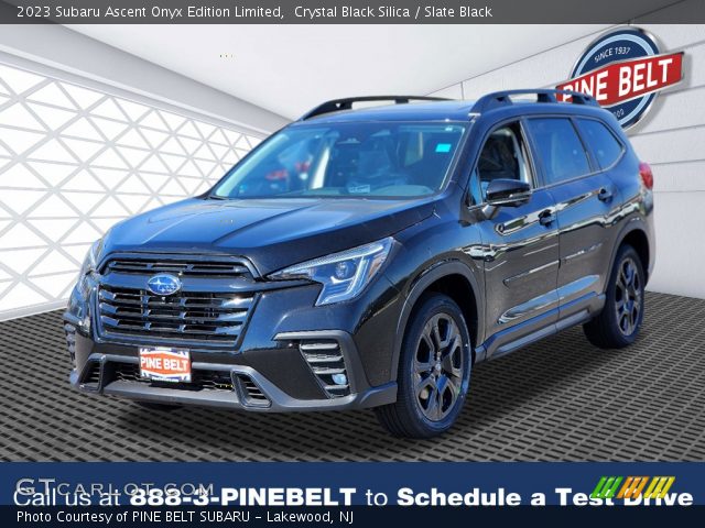 2023 Subaru Ascent Onyx Edition Limited in Crystal Black Silica