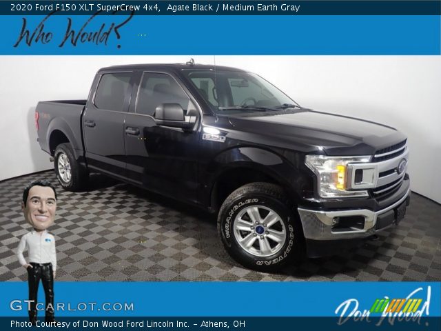 2020 Ford F150 XLT SuperCrew 4x4 in Agate Black