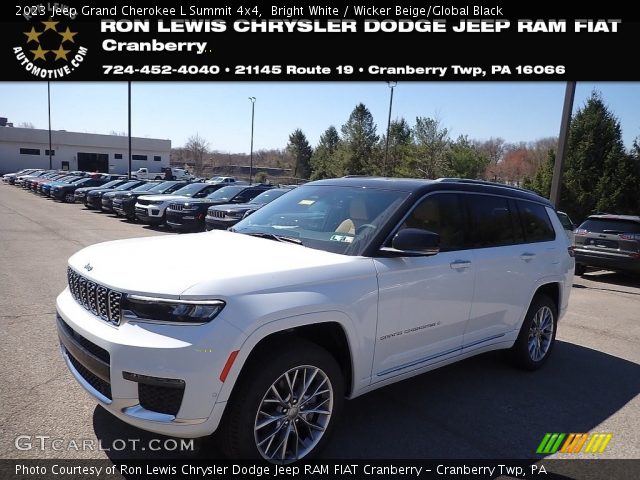2023 Jeep Grand Cherokee L Summit 4x4 in Bright White