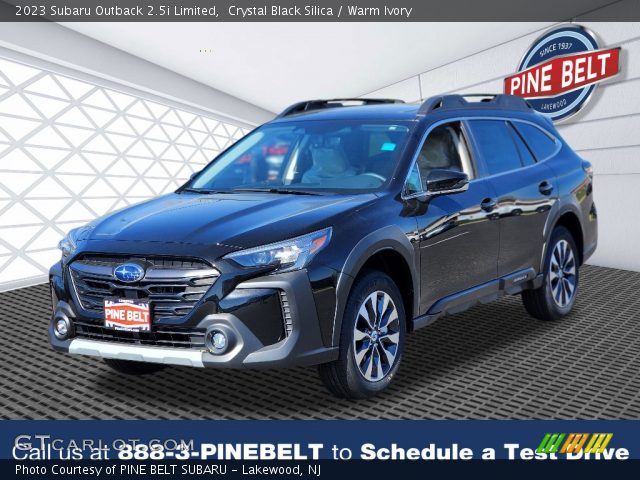 2023 Subaru Outback 2.5i Limited in Crystal Black Silica