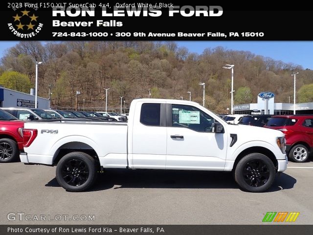 2023 Ford F150 XLT SuperCab 4x4 in Oxford White