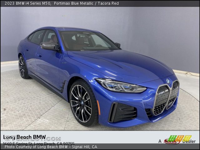 2023 BMW i4 Series M50 in Portimao Blue Metallic