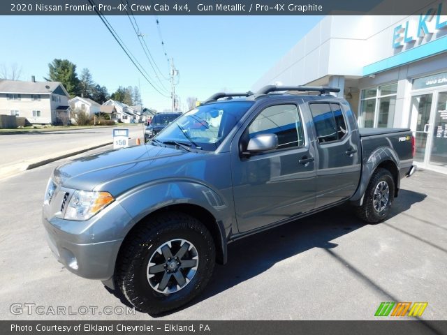 2020 Nissan Frontier Pro-4X Crew Cab 4x4 in Gun Metallic