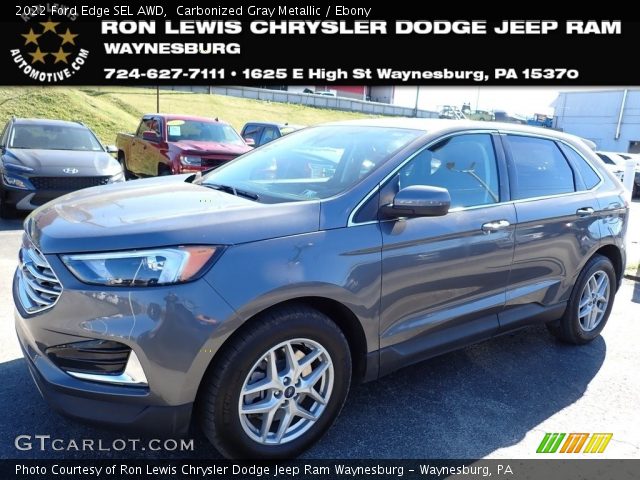 2022 Ford Edge SEL AWD in Carbonized Gray Metallic