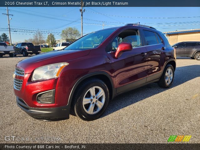 2016 Chevrolet Trax LT in Crimson Metallic