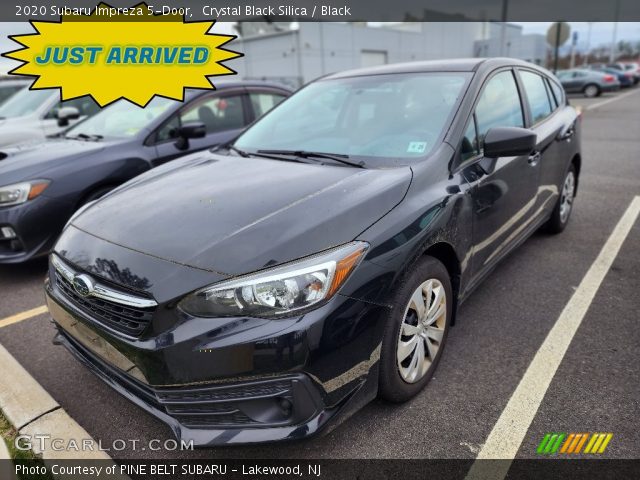 2020 Subaru Impreza 5-Door in Crystal Black Silica