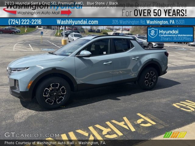 2023 Hyundai Santa Cruz SEL Premium AWD in Blue Stone