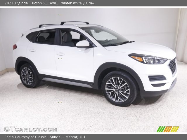 2021 Hyundai Tucson SEL AWD in Winter White