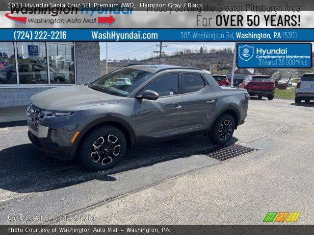 2023 Hyundai Santa Cruz SEL Premium AWD in Hampton Gray