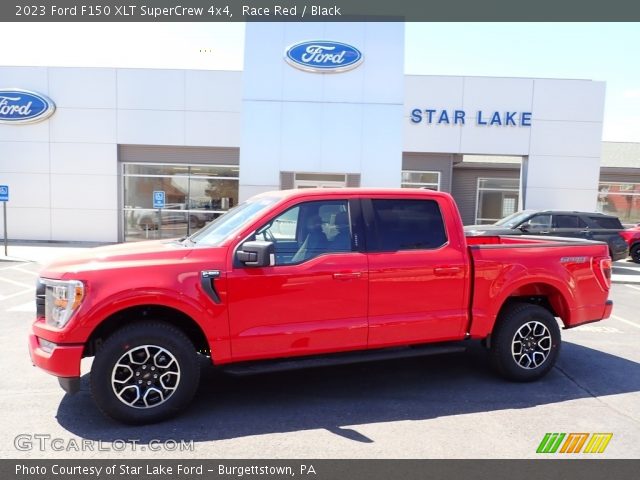 2023 Ford F150 XLT SuperCrew 4x4 in Race Red