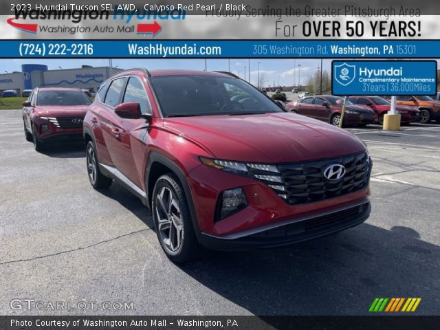 2023 Hyundai Tucson SEL AWD in Calypso Red Pearl