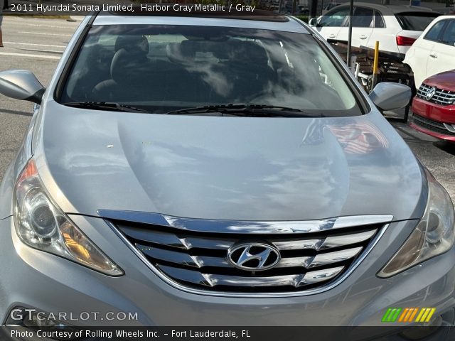 2011 Hyundai Sonata Limited in Harbor Gray Metallic