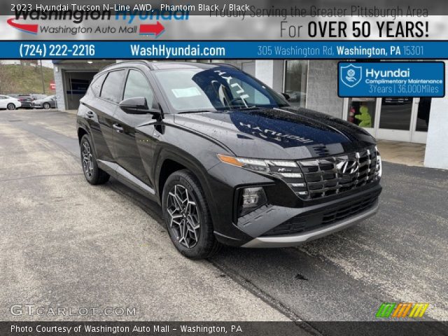 2023 Hyundai Tucson N-Line AWD in Phantom Black