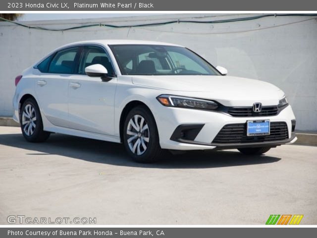 2023 Honda Civic LX in Platinum White Pearl