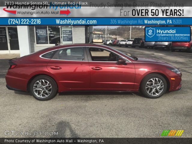 2023 Hyundai Sonata SEL in Ultimate Red