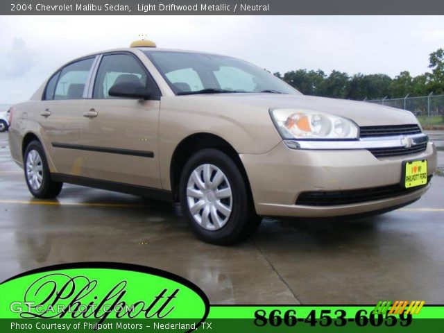 2004 Chevrolet Malibu Sedan in Light Driftwood Metallic