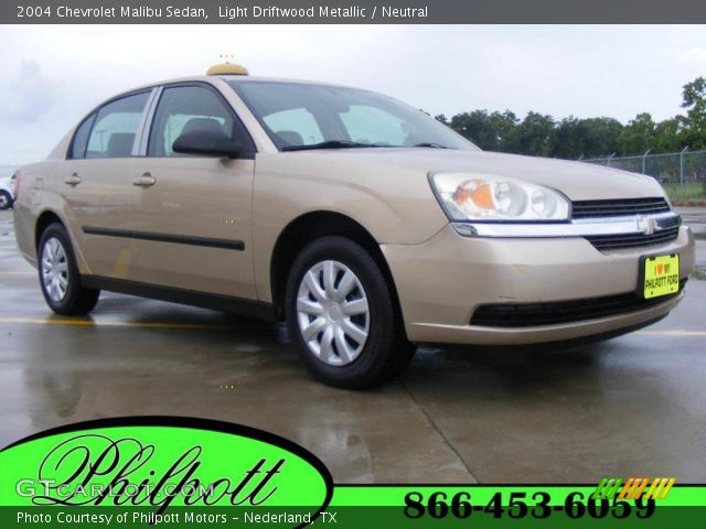 2004 Chevrolet Malibu Sedan in Light Driftwood Metallic