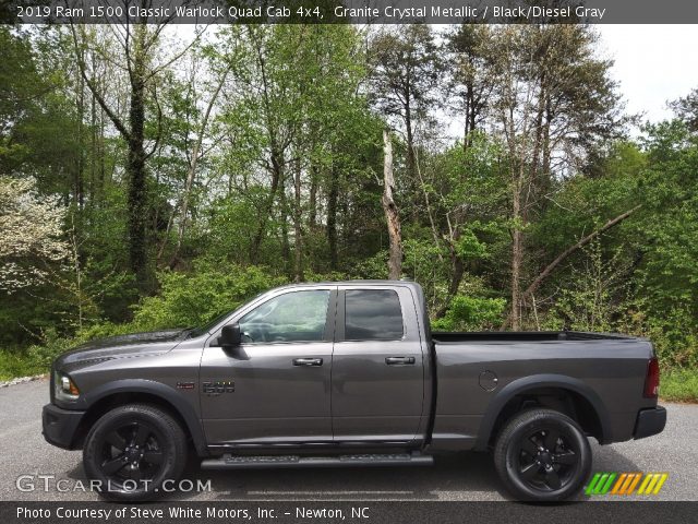 2019 Ram 1500 Classic Warlock Quad Cab 4x4 in Granite Crystal Metallic