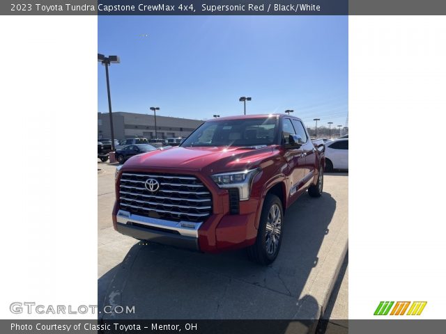 2023 Toyota Tundra Capstone CrewMax 4x4 in Supersonic Red