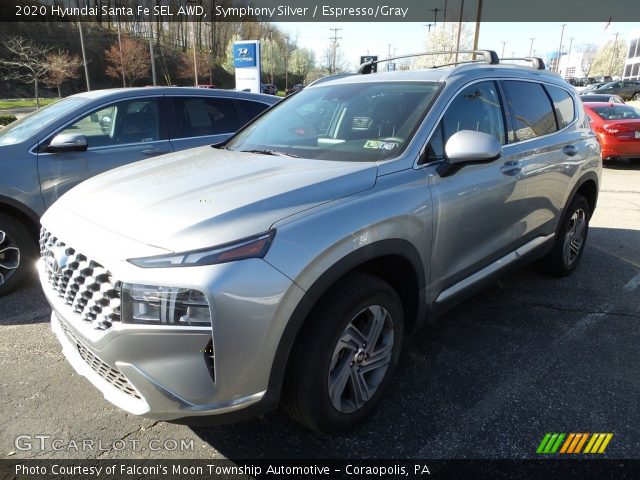 2020 Hyundai Santa Fe SEL AWD in Symphony Silver