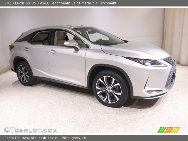 2020 Lexus RX 350 AWD in Moonbeam Beige Metallic