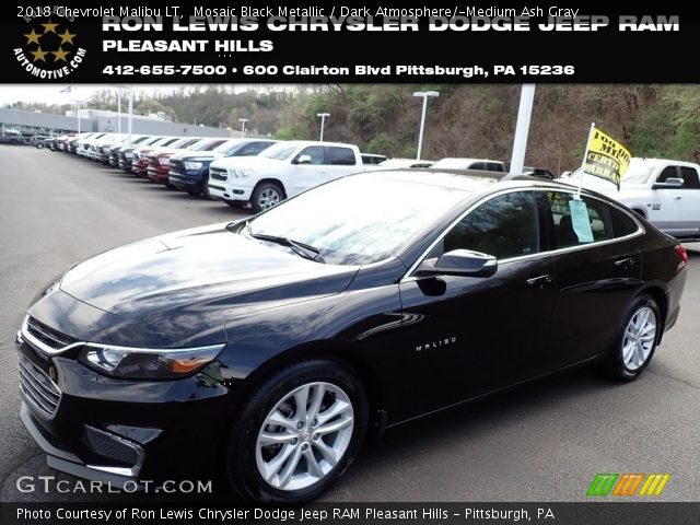 2018 Chevrolet Malibu LT in Mosaic Black Metallic