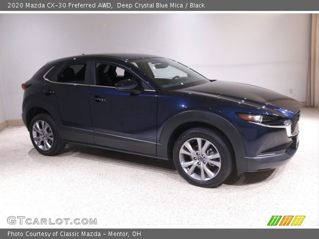 2020 Mazda CX-30 Preferred AWD in Deep Crystal Blue Mica