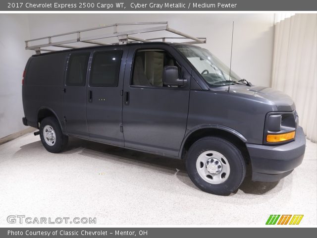 2017 Chevrolet Express 2500 Cargo WT in Cyber Gray Metallic