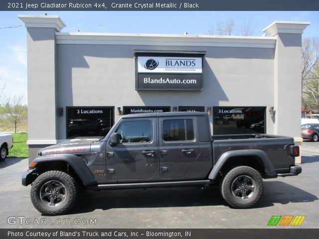 2021 Jeep Gladiator Rubicon 4x4 in Granite Crystal Metallic