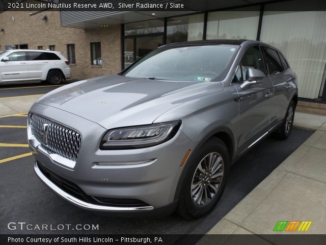 2021 Lincoln Nautilus Reserve AWD in Silver Radiance