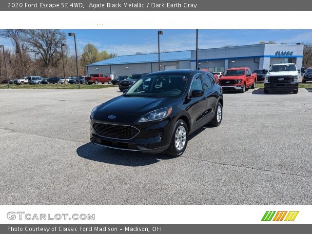 2020 Ford Escape SE 4WD in Agate Black Metallic