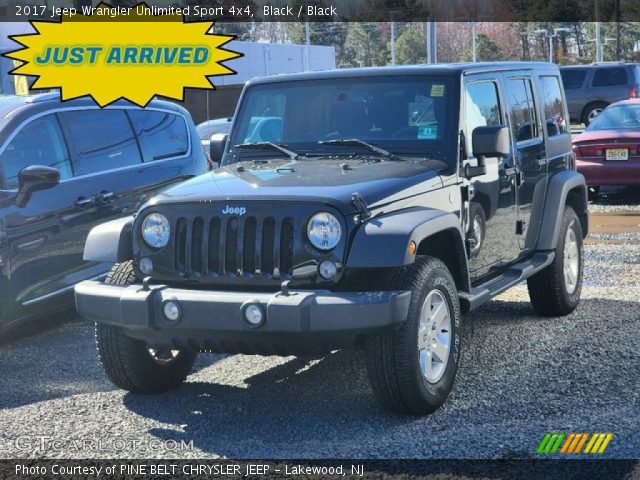 2017 Jeep Wrangler Unlimited Sport 4x4 in Black